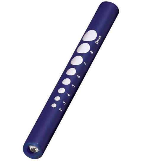 Disposable Penlight with Pupil Gauge