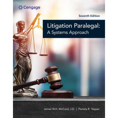 Litigation Paralegal: A Systems Approach