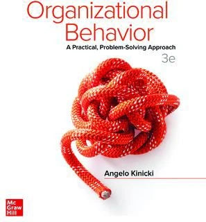Organizational Behavior (Loose pgs)