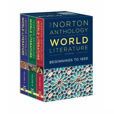 The Norton Anthology of World Literature, Pre-1650, Fifth Edition, Volumes A, B, &amp; C Ebook and Student Site
