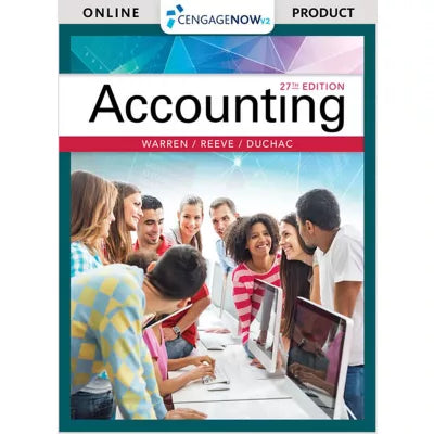 CNOWv2, 2 terms Instant Access for Warren/Reeve/Duchacs Accounting