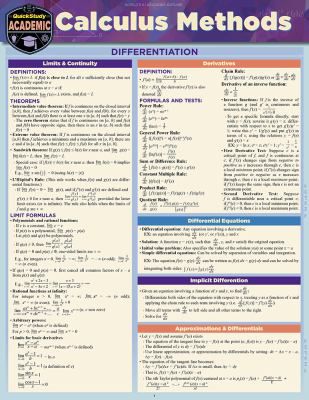 CALCULUS METHODS