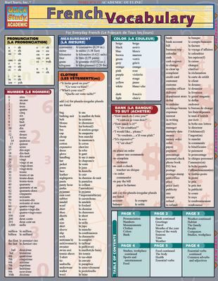 FRENCH VOCABULARY