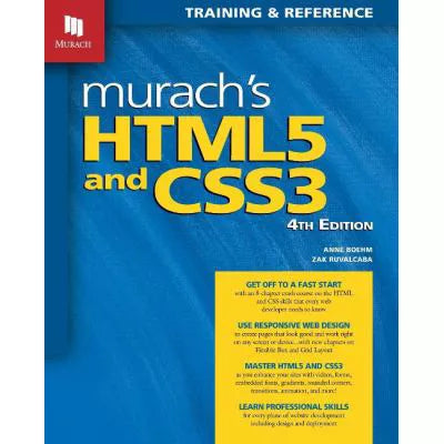 Murach's HTML5 &amp; CSS3